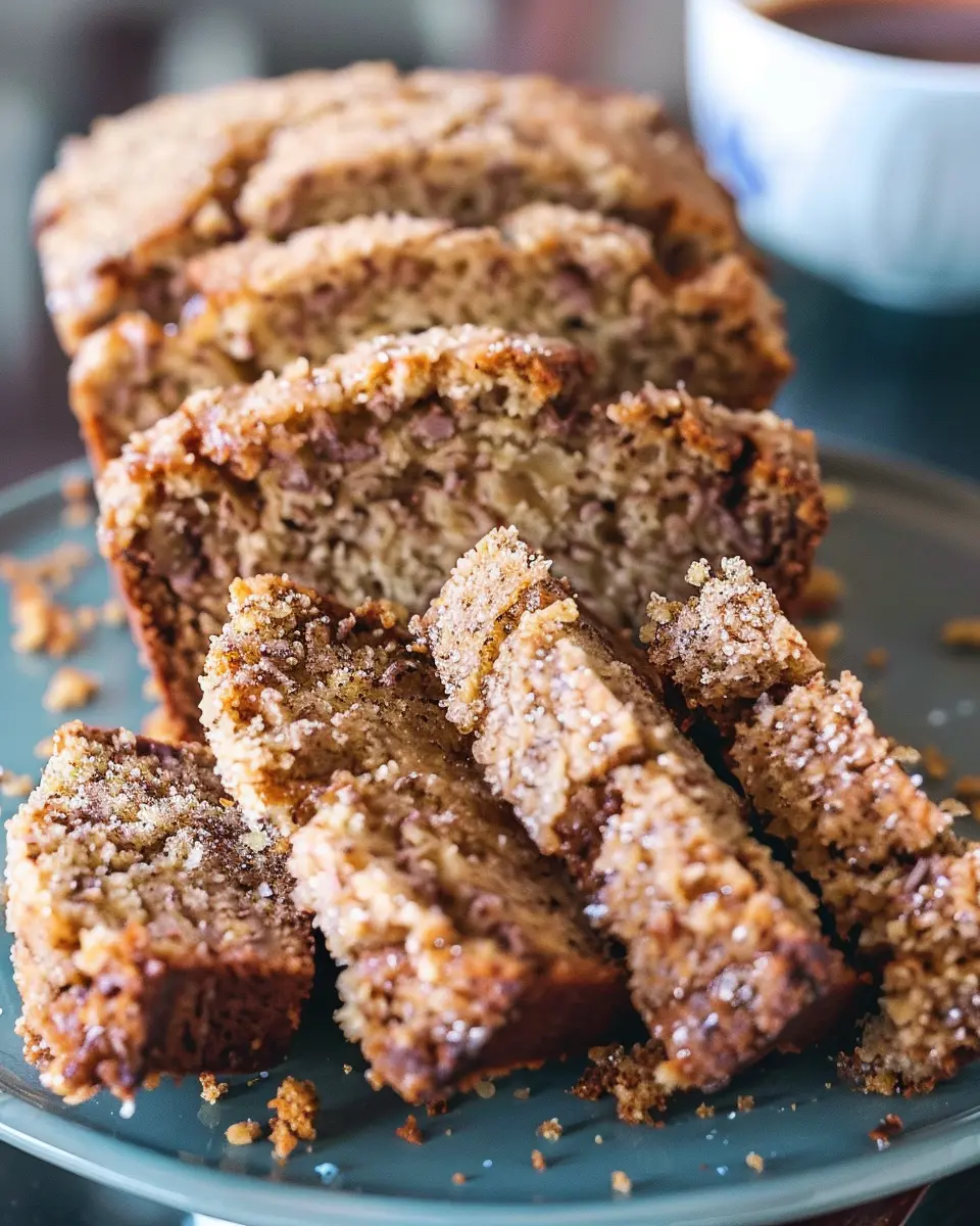 Coffee Cake Banana Bread