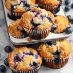 Homemade Blueberry Protein Muffins
