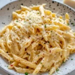 One Pot Creamy Garlic Pasta (Just 20 Minutes!)