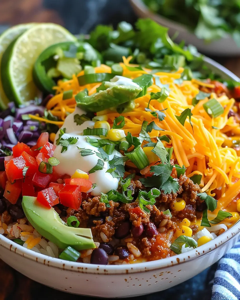 Master The Flavor: Perfect Your Taco Rice Bowl Tonight!