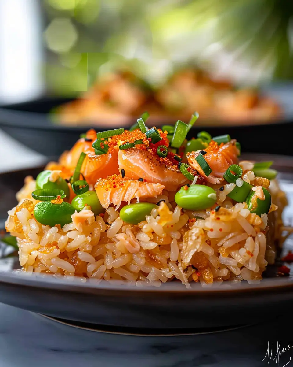 Salmon Crispy Rice