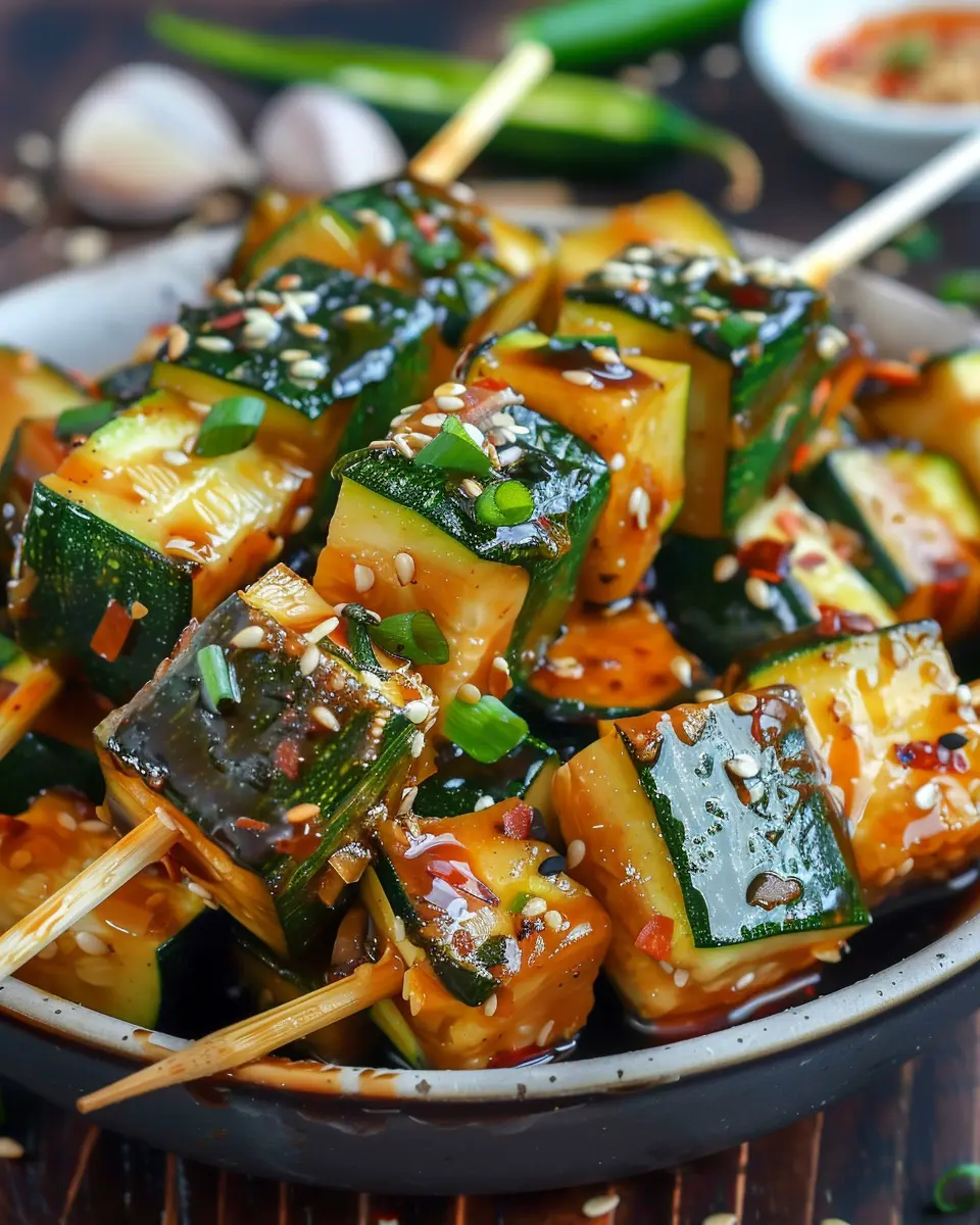 Zucchini Hibachi Style