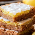 Easy Lemon Brownies Recipe