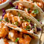Air Fryer Bang Bang Shrimp Tacos