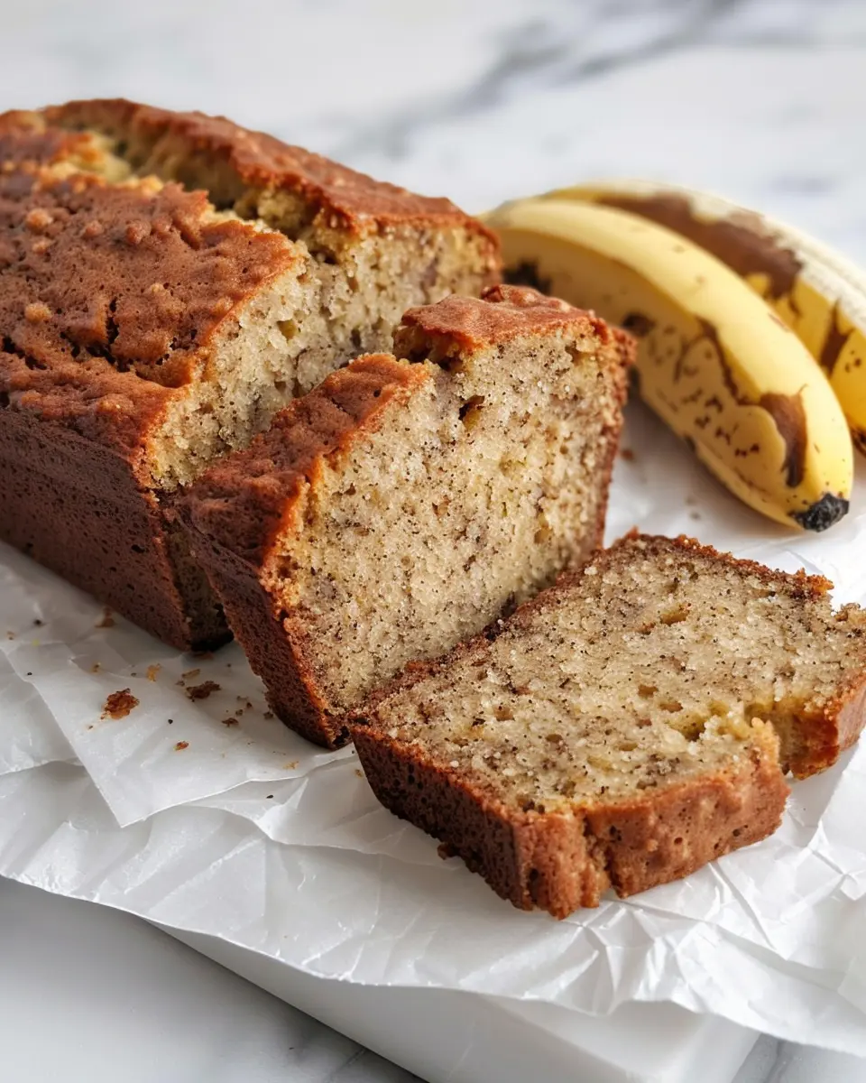 Easy Banana Bread (One Bowl)