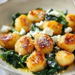 Crispy Gnocchi With Spinach And Feta: A Childhood Memory In Flavor